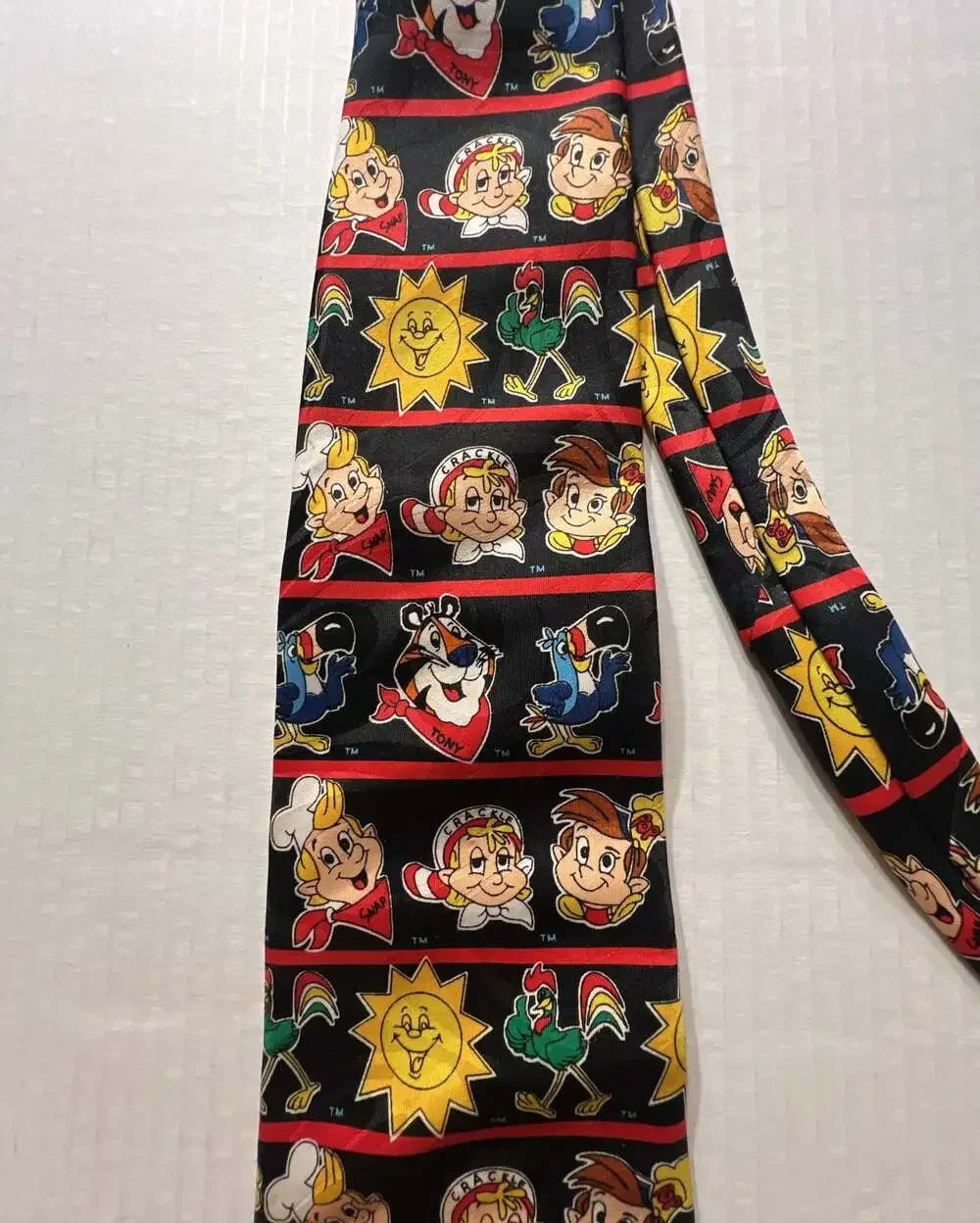Vintage 1997 Kellogg’s Collection Cereal Character Necktie
